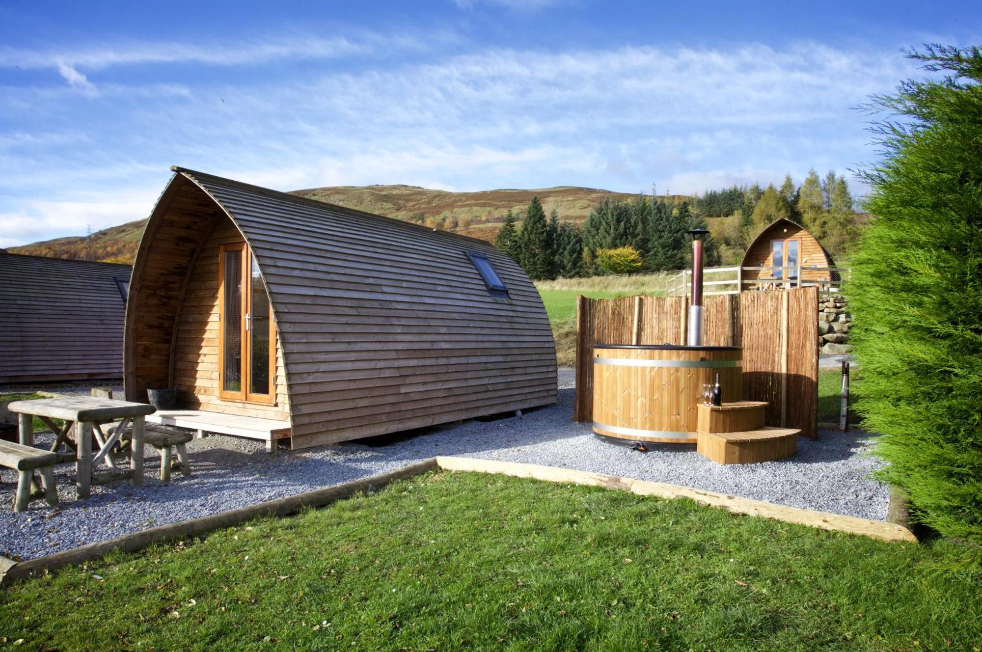 Loch Tay Highland Lodges And Glamping Park Morenish Zewnętrze zdjęcie